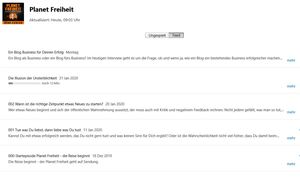 Planet Freiheit bei iTunes